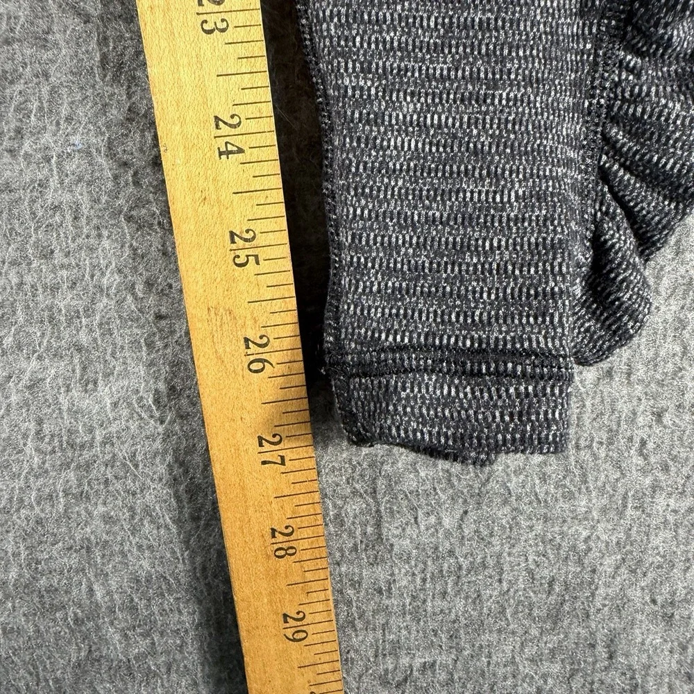 Lululemon  Women's Size 8 Speed Tight Leggings Ruched Heathered Gray Pockets